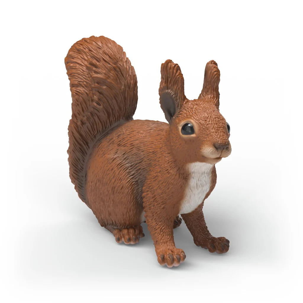 Schleich Brown squirrel figurine on a white background