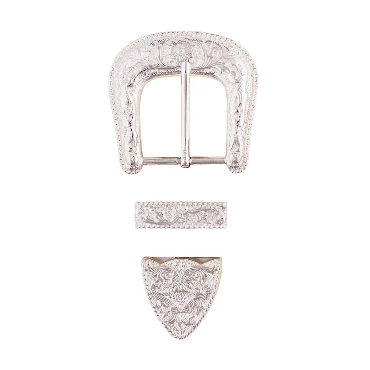 1 1/2" Western Floral Buckle, Loop &amp; Tip Set by Weaver®