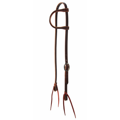 Single Ear Leather Headstall by Western Rawhide®
