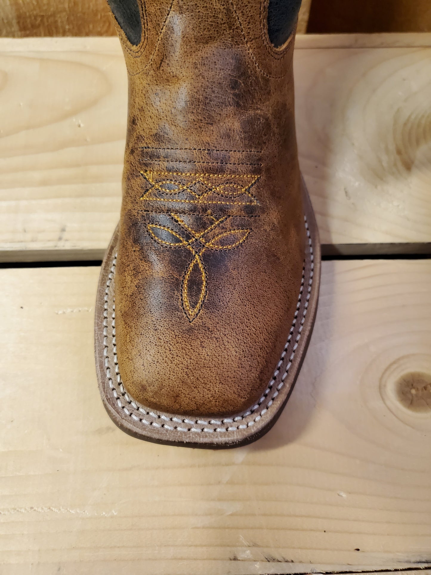 Bomber Brown & Blue Children's & Youth Boot by Old West®