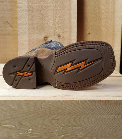 Bomber Brown & Blue Children's & Youth Boot by Old West®