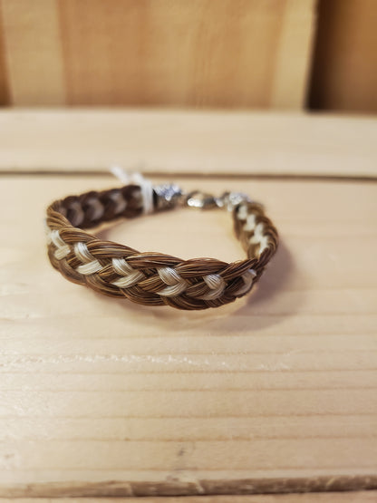 4-Strand Braided Horsehair Bracelet by Austin Accents