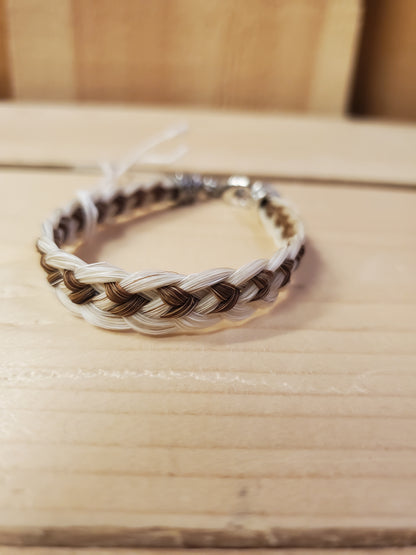 4-Strand Braided Horsehair Bracelet by Austin Accents