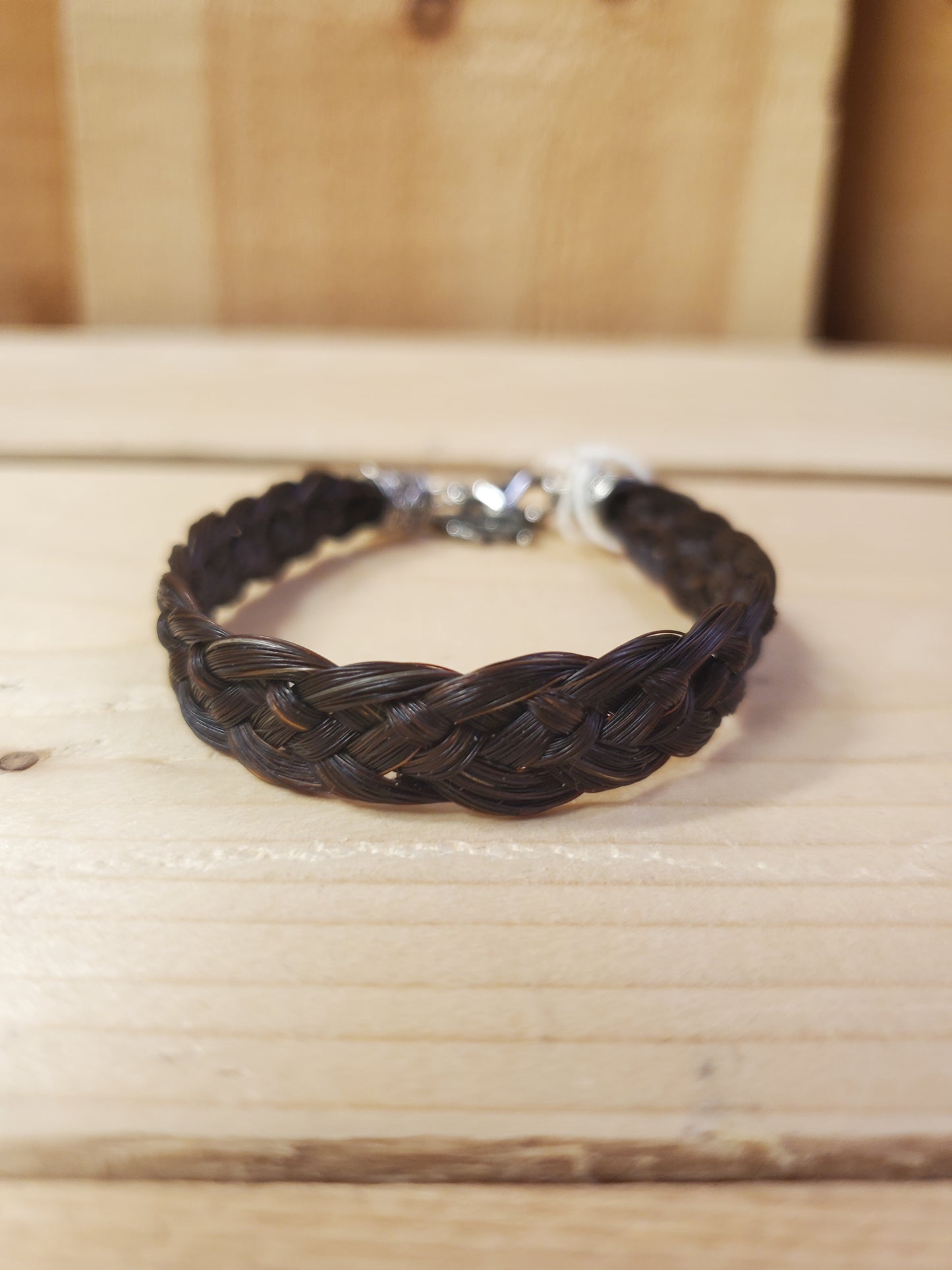 4-Strand Braided Horsehair Bracelet by Austin Accents