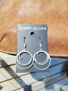 Lariat Hoop Earrings by Austin Accents®