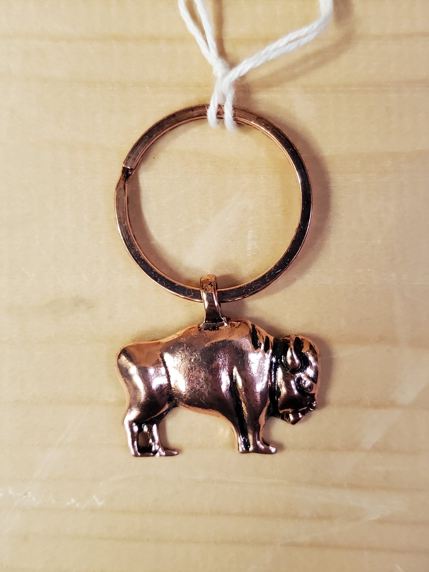 Bison Keychain