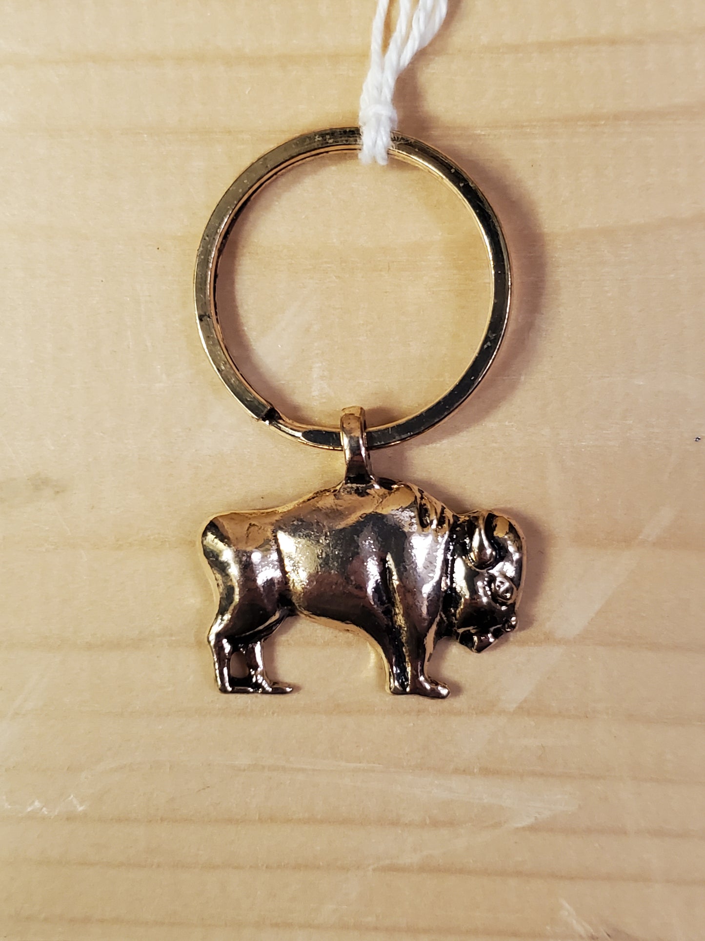 Bison Keychain