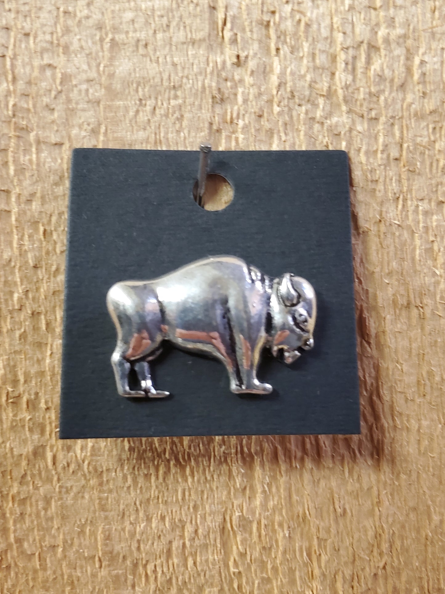 Bison Hat Pin
