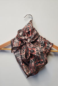 Pink & Grey Southwest Wild Rag by Austin Accents®