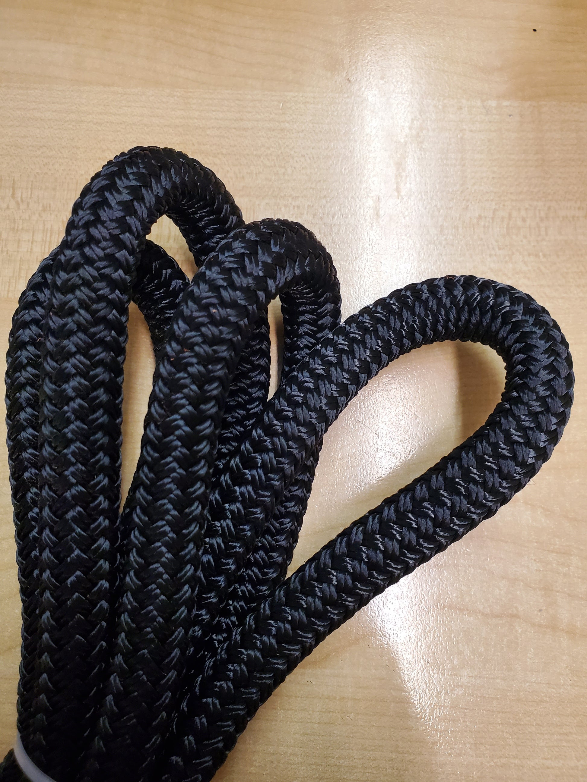 some black yacht rope