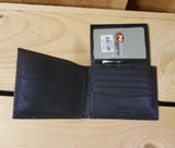 'Black & Bluey Inlay' Bi-Fold Men's Wallet by Nocona®