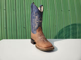 Slate Blue & Brown Children's & Youth Boot by Old West®