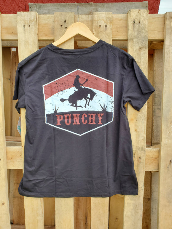 Black 'Punchy'™ Women's T-Shirt by Hooey®