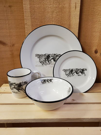 Bernie Brown® Giftware Collection 16 Piece Dinnerware Set by PF Enterprises®