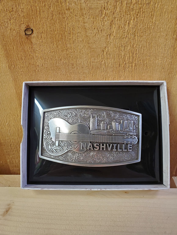 'Nashville' Belt Buckle by Blazin Roxx®