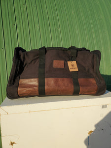 Black Canvas Wheelie Duffle Bag by Ariat®