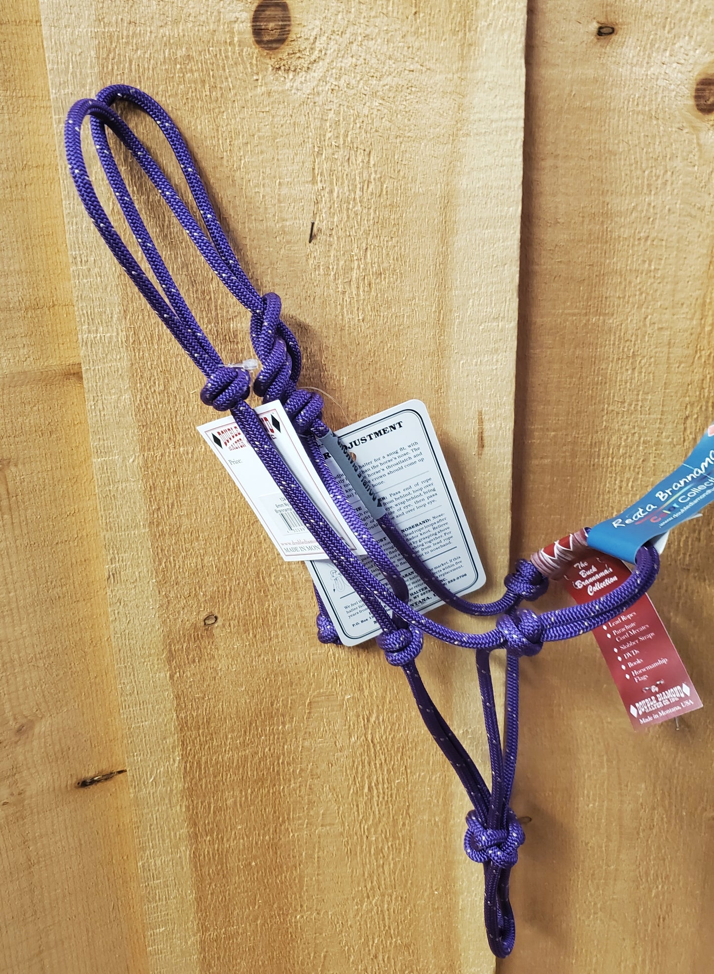 'The Buck Brannaman Collection' #124 Series Rope Halter by Double Diamond - FOAL SIZE