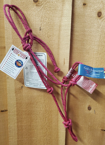 'The Buck Brannaman Collection' #124 Series Rope Halter by Double Diamond - WEANLING SIZE