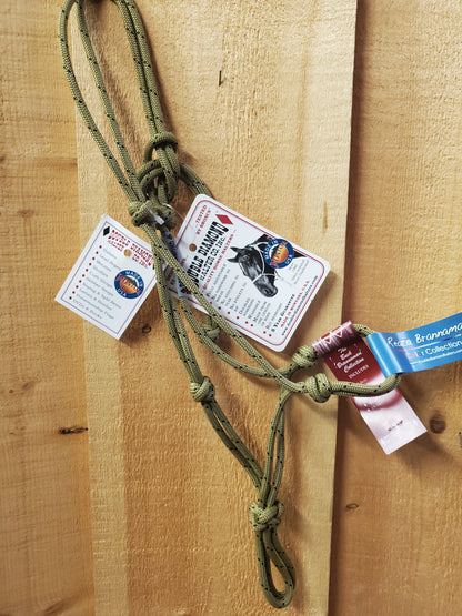 'The Buck Brannaman Collection' #124 Series Rope Halter by Double Diamond - WEANLING SIZE