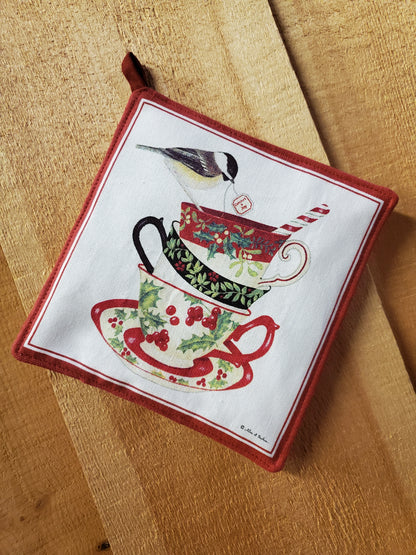 Christmas Pot Holder by Alice's Cottage®