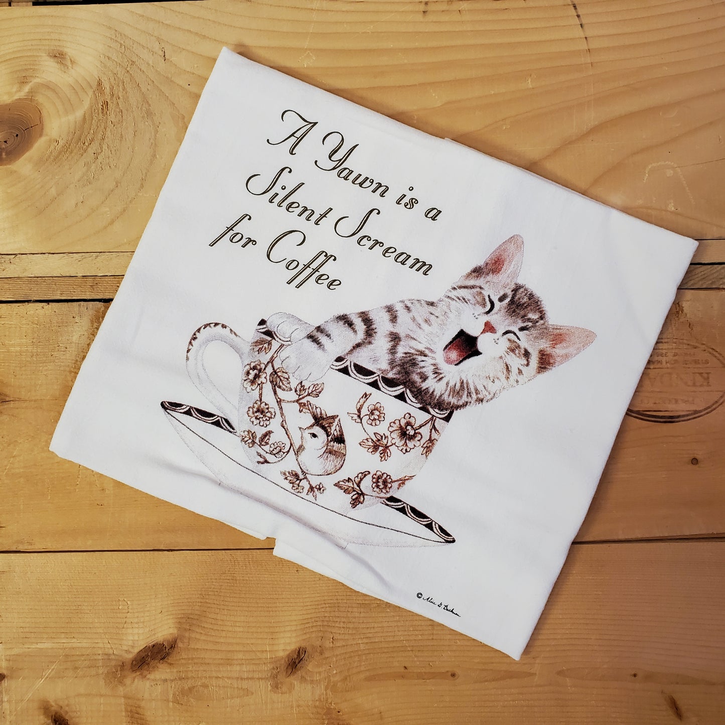 Flour Sack Kitchen Towel by Alice's Cottage®