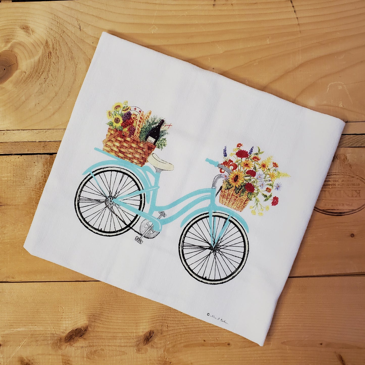 Flour Sack Kitchen Towel by Alice's Cottage®
