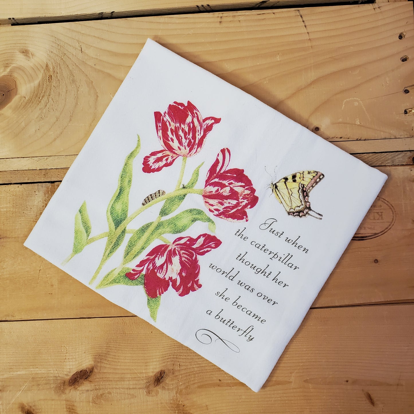 Flour Sack Kitchen Towel by Alice's Cottage®
