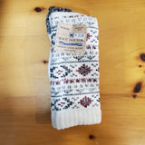 Patterned Merino Wool Blend Women's Socks by Boot Doctor®