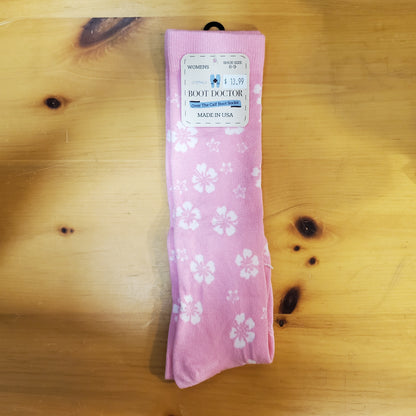 Patterned Over The Calf Women's Boot Socks by Boot Doctor®