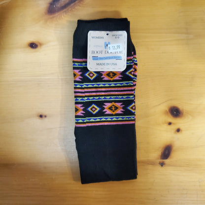 Patterned Over The Calf Women's Boot Socks by Boot Doctor®