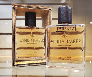 Wind and Timber "Charred Amber" Men's Cologne