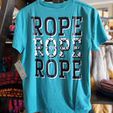 Teal 'ROPE' RLAG™ Women's T-Shirt by Hooey®