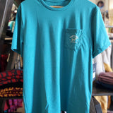 Teal 'Charbray' Men's T-Shirt by Hooey®