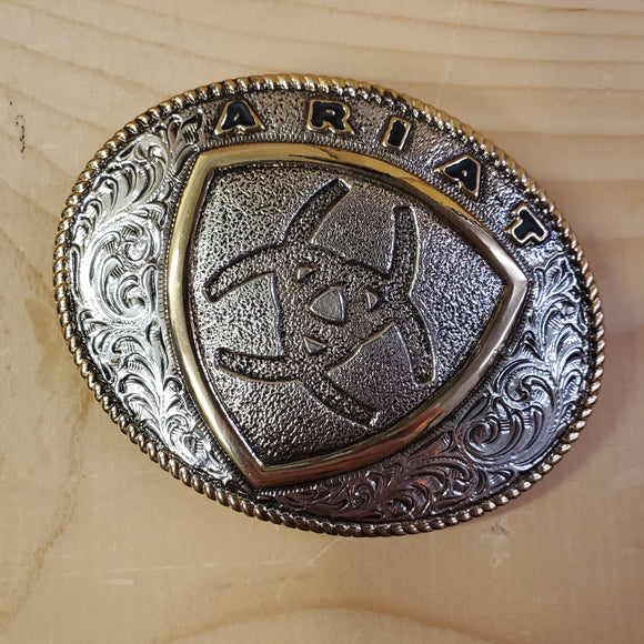Montana Silversmiths We the People Antiqued Attitude Belt Buckle