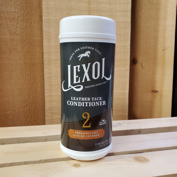 Lexol® Leather Tack Conditioner Wipes- Step 2