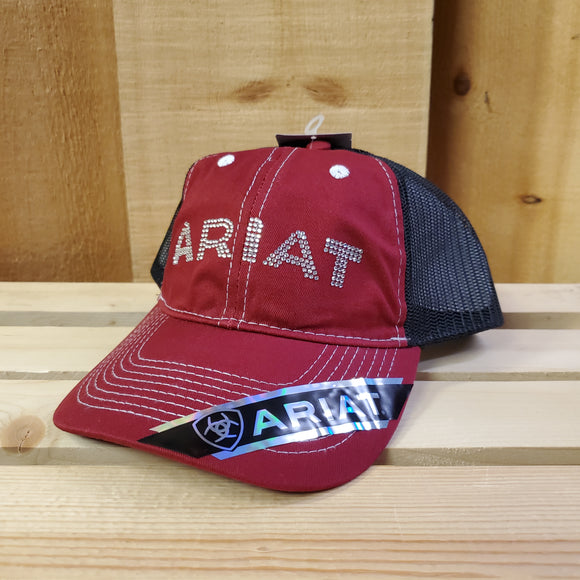 Red Bling 'ARIAT' Cap by Ariat®