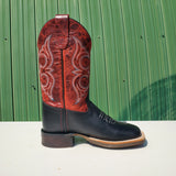 Cherry & Black Children's & Youth Boot by Old West®