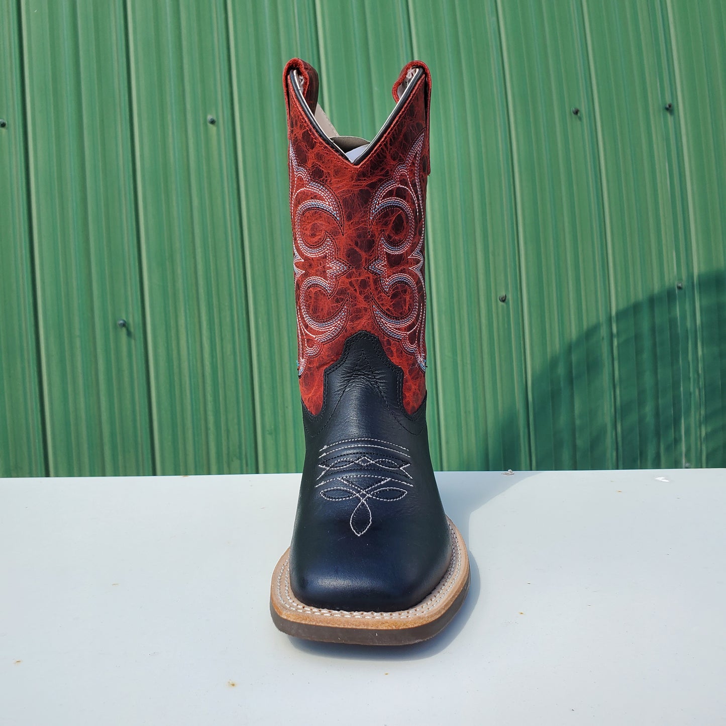 Cherry & Black Children's & Youth Boot by Old West®