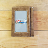 Buckstitch Leather Money Clip Card Wallet by Nocona®