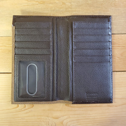 Buckstitch & Scrolled Cutout Men's Rodeo Wallet by Nocona®