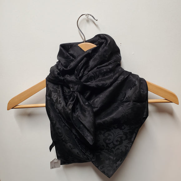 Black Baroque Jacquard Wild Rag by Austin Accents®