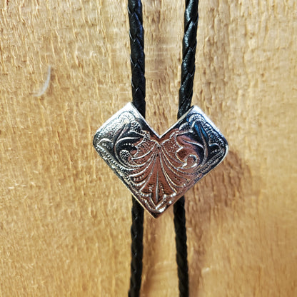 Bright Cut Bandana Shape Bolo Tie by Austin Accents®
