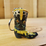 Cowboy Boot Keychain