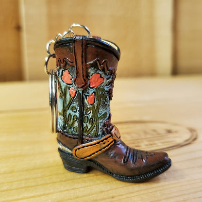 Cowboy Boot Keychain