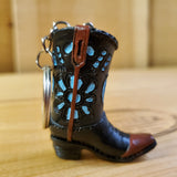 Cowboy Boot Keychain