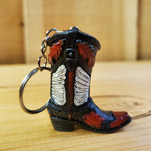 Cowboy Boot Keychain