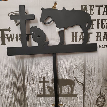 3 Tier Metal Hat Rack - NEW STYLES