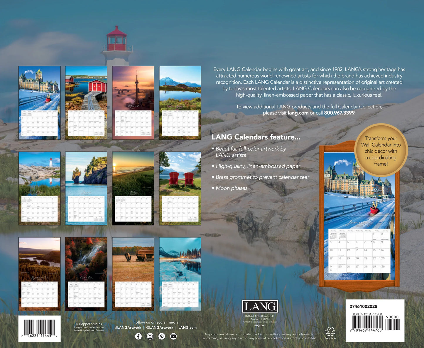 2027 Calendars by LANG®