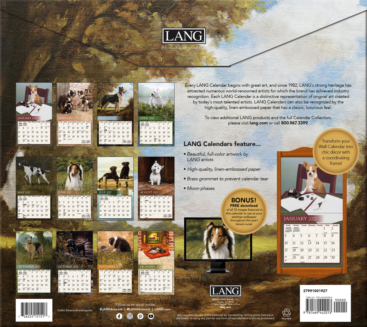 2027 Calendars by LANG®
