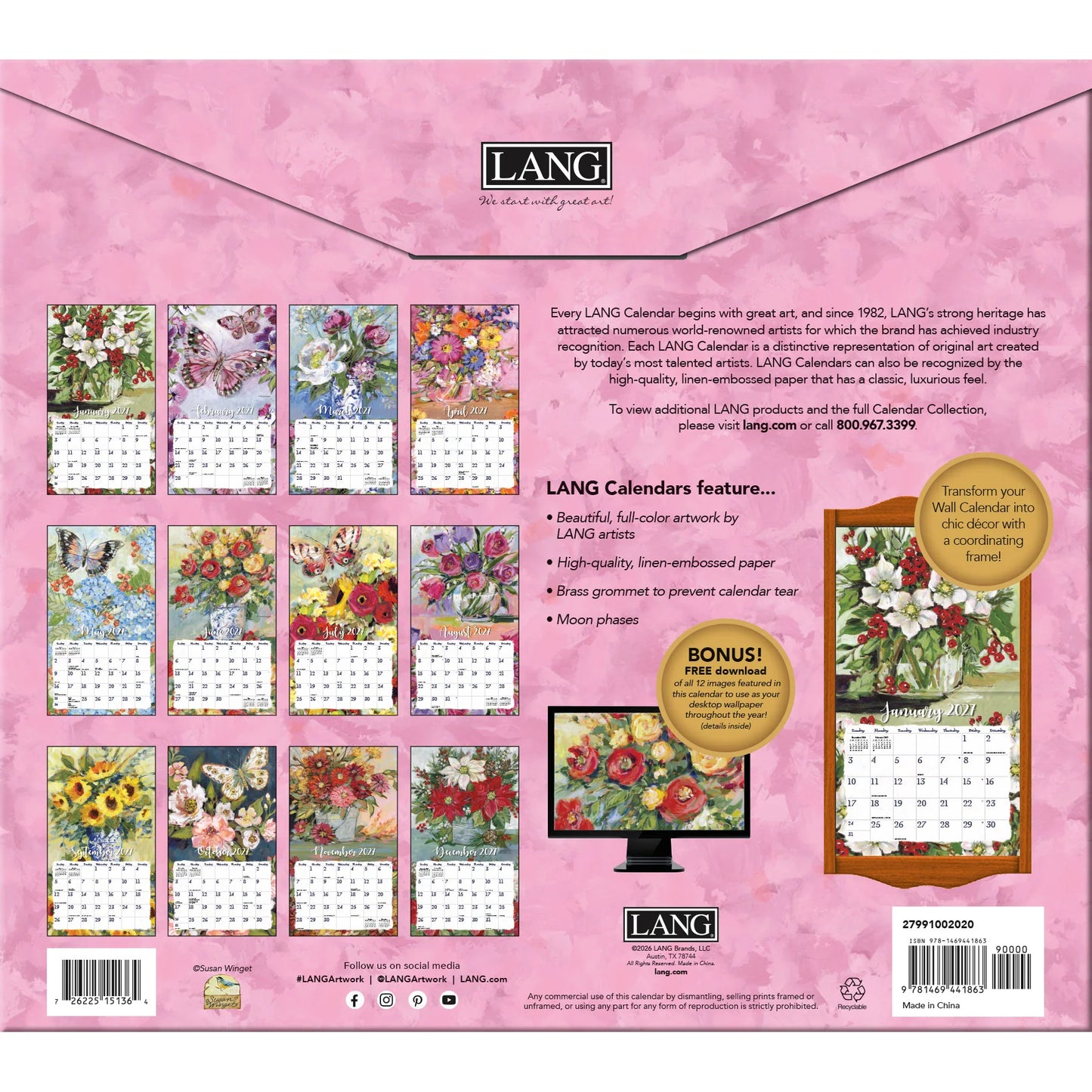 2027 Calendars by LANG®